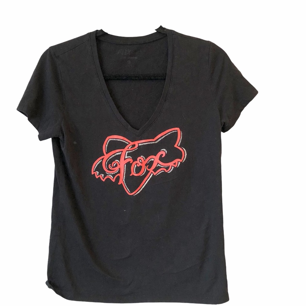 Fox Graphic V-neck ski snowboard skate outdoors XS